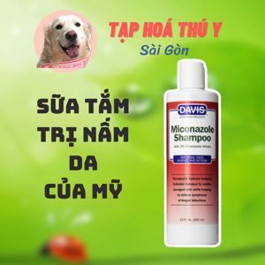 Dầu gội trị nấm, vảy gàu Davis Miconazole 355ml