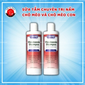 Dầu gội trị nấm, vảy gàu Davis Miconazole 355ml