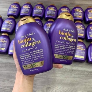 Dầu gội và dầu xả Biotin & Collagen Shampoo 385 ml