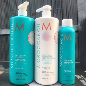 Dầu gội và dầu xả làm phồng tóc Moroccanoil Extra Volume Shampoo - 250ml