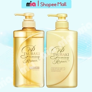 Dầu gội và dầu xả Shiseido Tsubaki Head Spa 550ml - Màu vàng