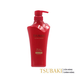 Dầu gội và dầu xả Shiseido Tsubaki Extra Moist - Màu đỏ