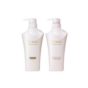 Bộ dầu gội và dầu xả Shiseido Tsubaki Damage Care - màu trắng