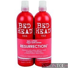 Dầu gội và dầu xả tái sinh Tigi Resurrection level 3 - 750ml