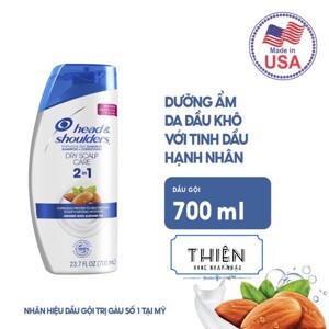 Dầu gội và xả Head&Shoulders Dry Scalp Care 700ml