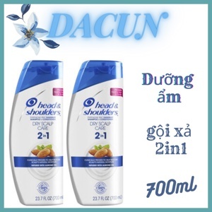 Dầu gội và xả Head&Shoulders Dry Scalp Care 700ml