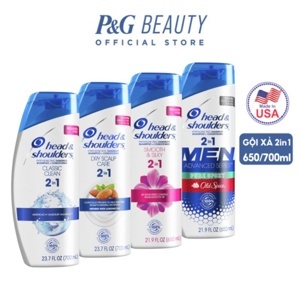 Dầu gội và xả Head&Shoulders Dry Scalp Care 700ml