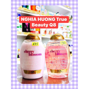 Dầu gội xả OGX Cherry Blossom 385ml - 1003