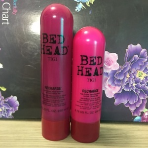 Dầu gội xả siêu bóng Bed Head Superfuel Recharge Tigi Shampoo - 250ml