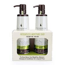 Dầu gội xả tạo phồng tóc Weightless Moisture Macadamia - 500ml