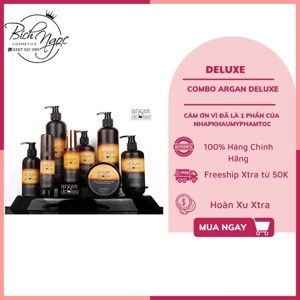 Dầu gội xả tinh dầu Argan Deluxe - 300ml