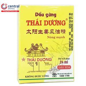 Dầu gừng Thái Dương 24ml