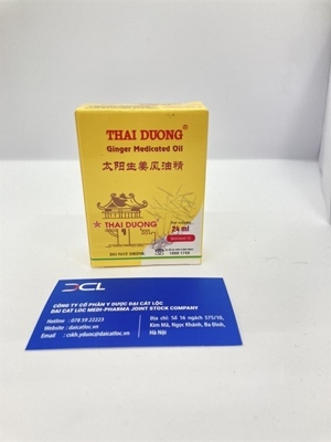 Dầu gừng Thái Dương 24ml