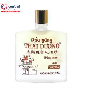 Dầu gừng Thái Dương 24ml