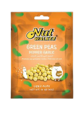 Đậu Hà Lan vị mù tạt Nut Walker gói 45g