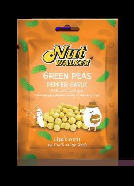 Đậu Hà Lan vị mù tạt Nut Walker gói 45g