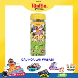 Đậu Hà Lan wasabi Tân Tân hộp 190g