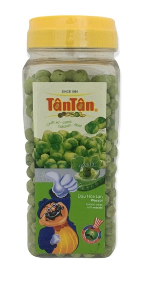 Đậu Hà Lan wasabi Tân Tân hộp 190g