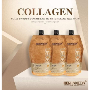 Dầu hấp phục hồi Haneda Collagen 500ml