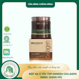 Dầu hấp phục hồi Haneda Collagen 500ml