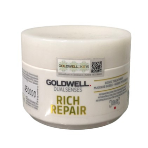 Dầu hấp tóc 60s Goldwell Rich Repair siêu trị hư tóc 200ml