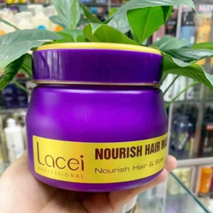 Dầu hấp tóc giúp tóc chắc khỏe bóng mượt Lacei Damage Nourish - 500ml