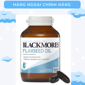Dầu hạt lanh Flaxseed Oil 1000mg - Tốt tim mạch, hệ thần kinh