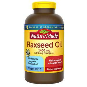 Dầu hạt lanh Nature Made Flaxseed oil Omega 3-6-9 của Mỹ - 1400 mg