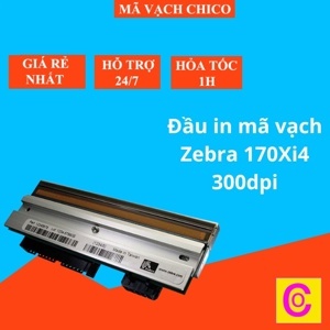 Đầu in mã vạch Zebra 170Xi4 (170Xi 4) - 300DPI