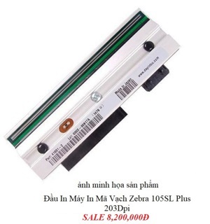 Đầu in máy in mã vạch Zebra 105SL plus 203dpi