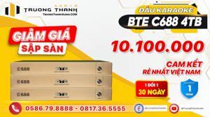 Đầu karaoke BTE C688