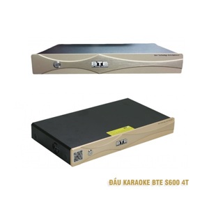 Đầu karaoke BTE S600 4TB gold