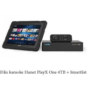 Đầu karaoke Hanet PlayX One 4TB + Smartlist