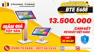 Đầu karaoke liền màn hình BTE E688