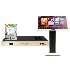 Đầu Karaoke OKara M10i 4TB + Màn hình 21.5inch