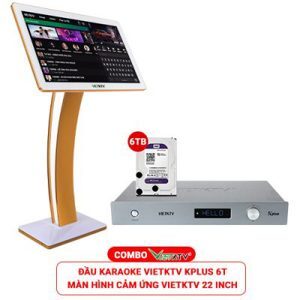 Đầu Karaoke Việt KTV HD Plus 6TB + Màn hình 22 Inch