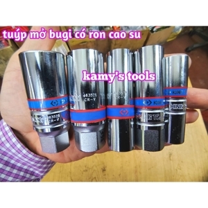 Đầu khẩu mở bugi King Tony 36B014 1/2"