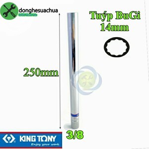 Đầu khẩu mở bugi King Tony 36D014 1/2"