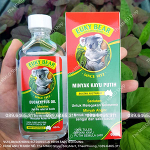 Dầu khuynh diệp Euky Bear 60ml
