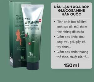 Dầu lạnh xoa bóp khớp Glucosamine Hàn Quốc - 150ml