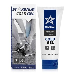 Dầu lạnh xoa bóp Starbalm Cold Gel - Hà Lan giảm đau tức thì, giảm thâm tím và thư giãn cơ, Tuýp 100ml