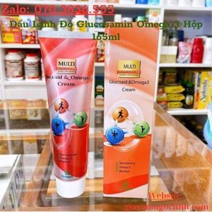 Dầu lạnh xoa bóp xương khớp Glucosamin 150ml