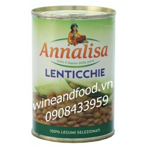 Đậu Lenticchie Annalisa Lon 400g