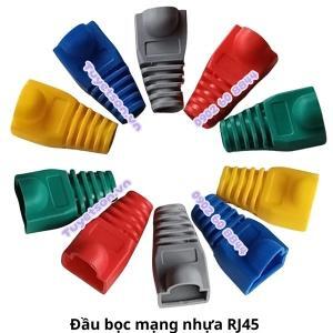 Đầu mạng RJ45 nhựa loại tốt.