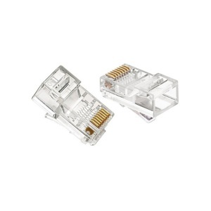 Đầu mạng RJ45 nhựa loại tốt.