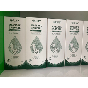 Dầu Massage Oriky dưỡng ẩm cho bé - DK Pharma