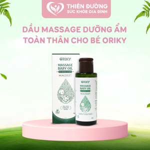 Dầu Massage Oriky dưỡng ẩm cho bé - DK Pharma