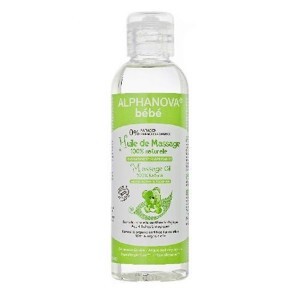 Dầu mát xa hữu cơ cho bé Alphanova 100ml