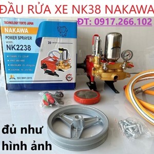 Đầu ngang bơm nước Nakawa NK38