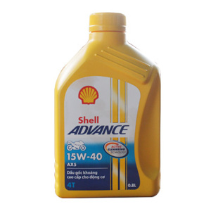 Dầu Nhớt Shell Advance AX5 15W40 1L